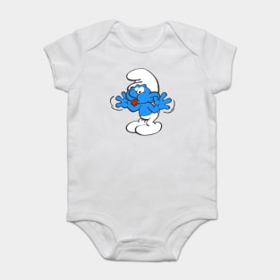 smurf Baby Bodysuit